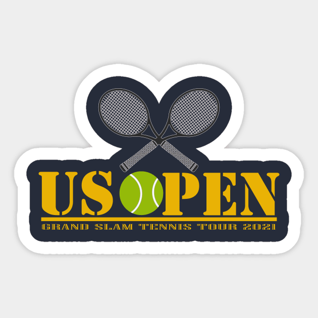 us open //\\ Sticker by pin store